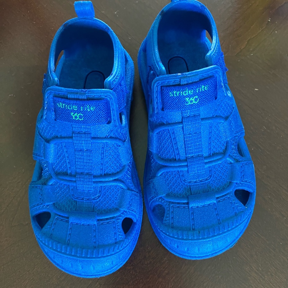 Stride Rite Vibrant Blue Kids Sandals